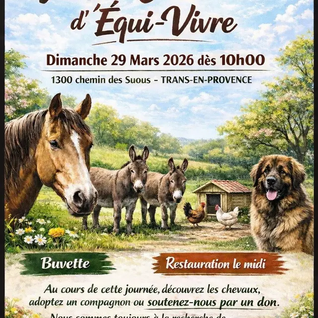 Association Equi vivre - visite et découverte d'équivivre_Trans-en-Provence