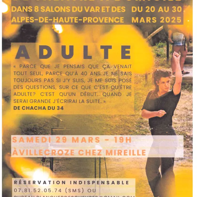 29ème Festival Itinérant de théâtre à domicile_Villecroze