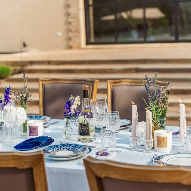 Salle de réception du Domaine Tropez
