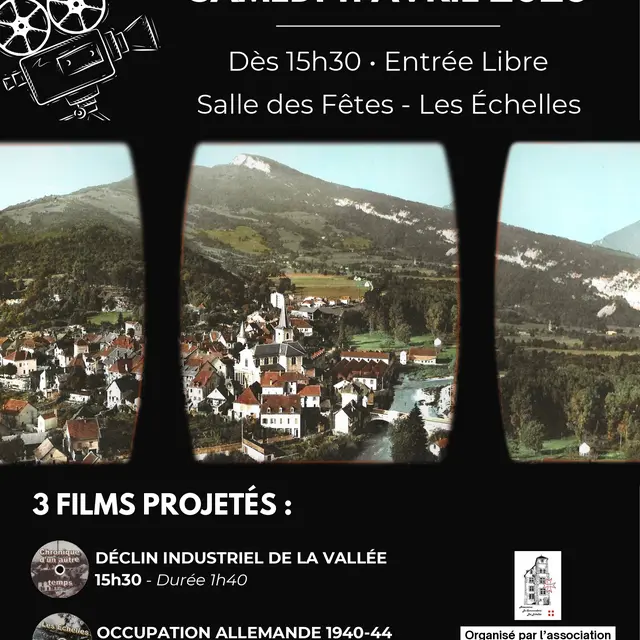 Projection de films par la Commanderie_Les Échelles