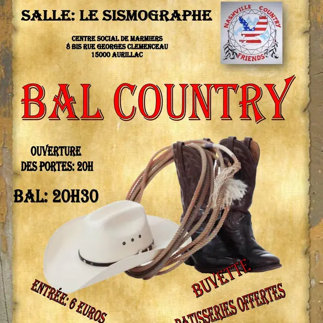 Bal Country des Nashville Country Friends_Aurillac