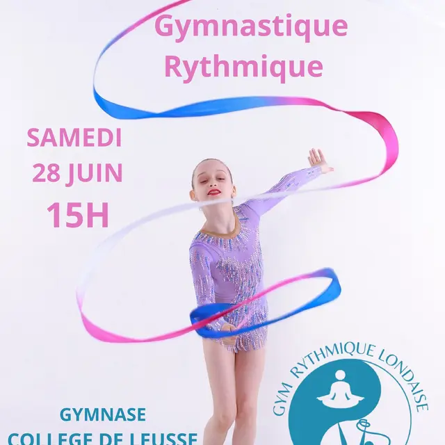 Spectacle de fin d'année de gymnastique rythmique par GRL & Bien-Être_La Londe-les-Maures