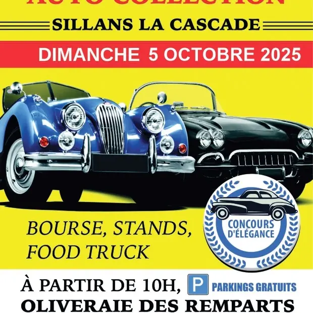 Rassemblement auto-collection_Sillans-la-Cascade