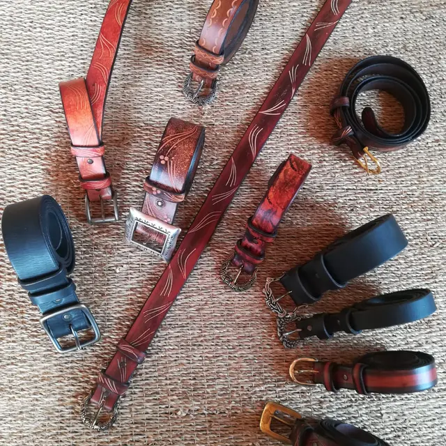Ceinture en cuir