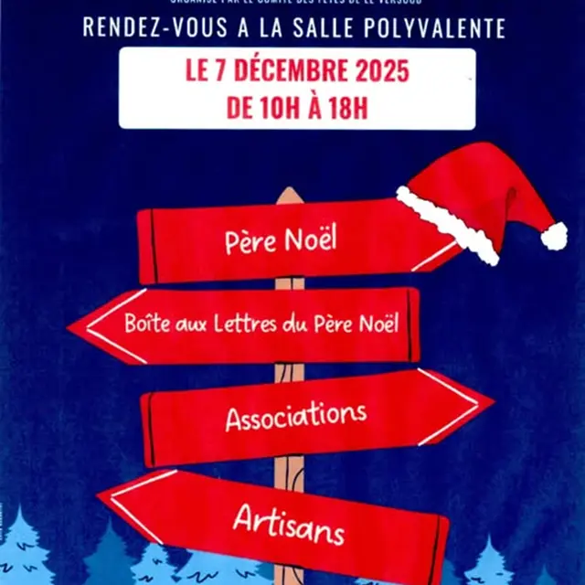 Marché de Noël -Salle polyvalente- Le Versoud