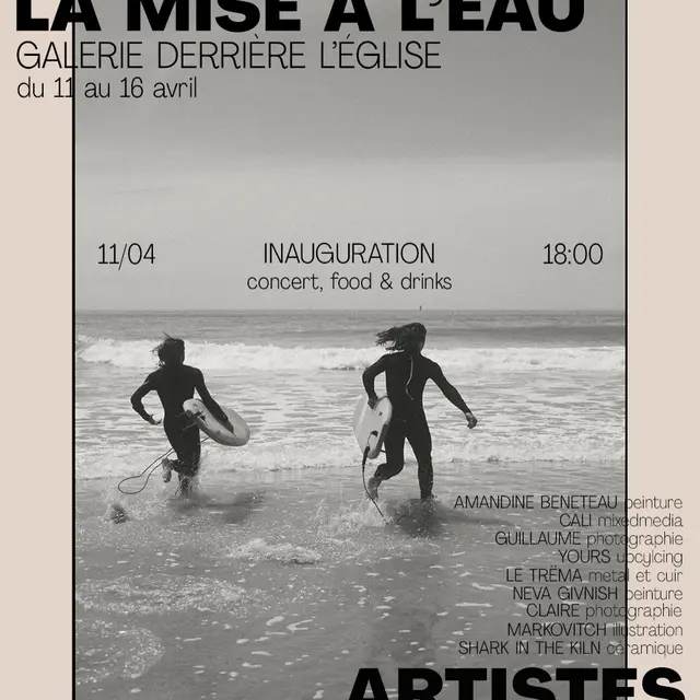 Exposition La mise à l'eau_La Couarde-sur-Mer