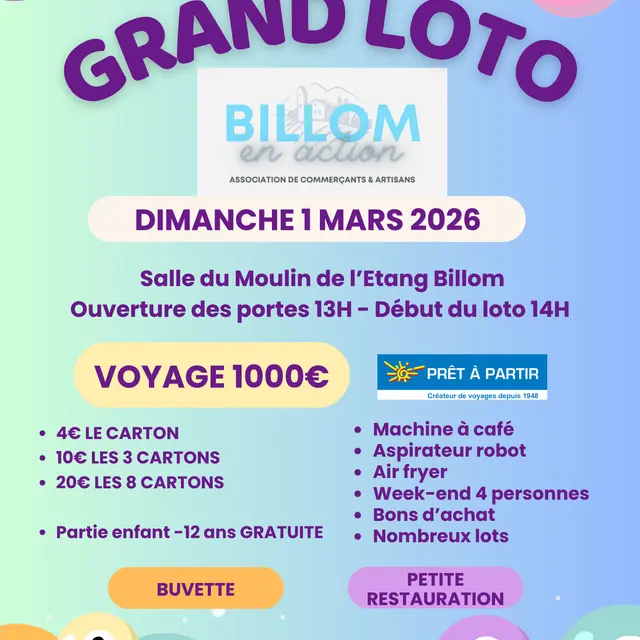 AFFICHE MANIFESTATION