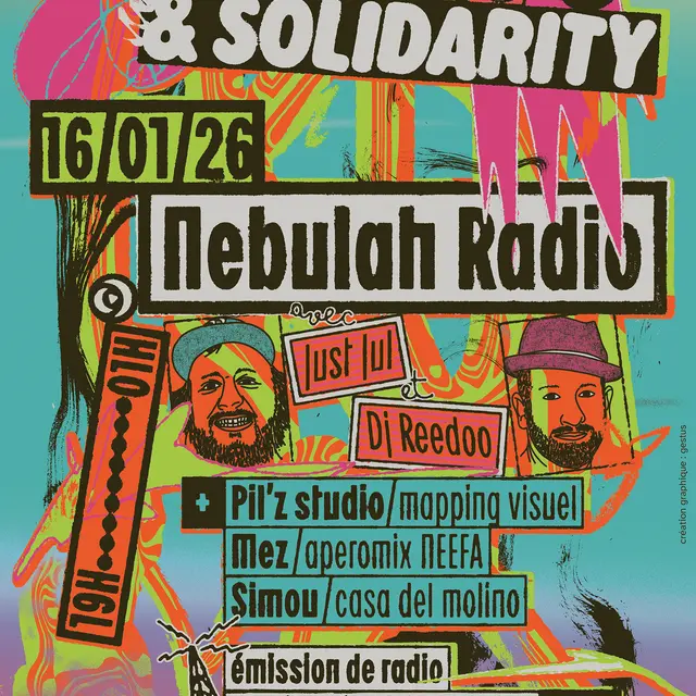 Love, Music & Solidarity x Nebulah radio_Annecy
