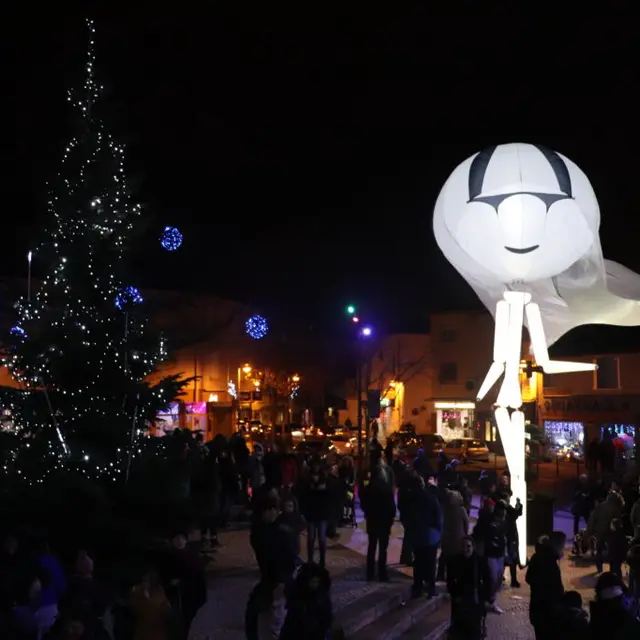 Spectacle du nouvel an : Rêve d’Herbert et Eclosion céleste;_Puy-Saint-Vincent