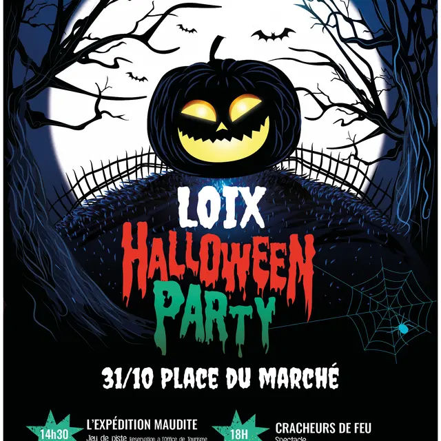 Halloween à Loix, programme