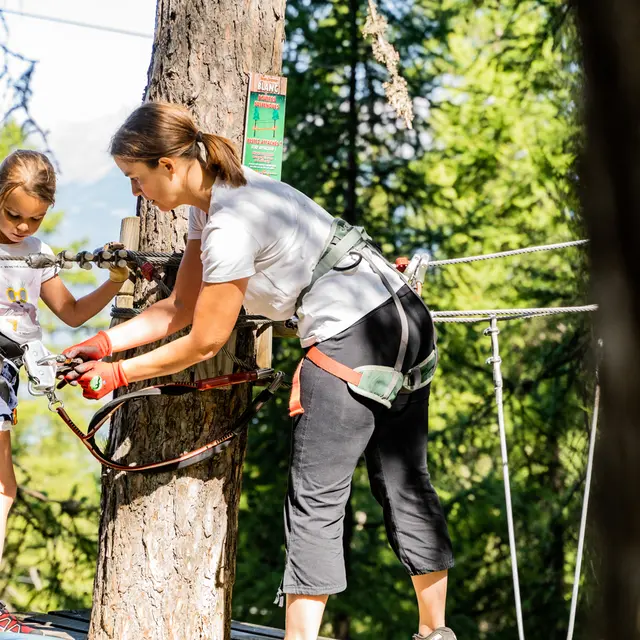 Accrobranche - Jungle Aventure LES ORRES