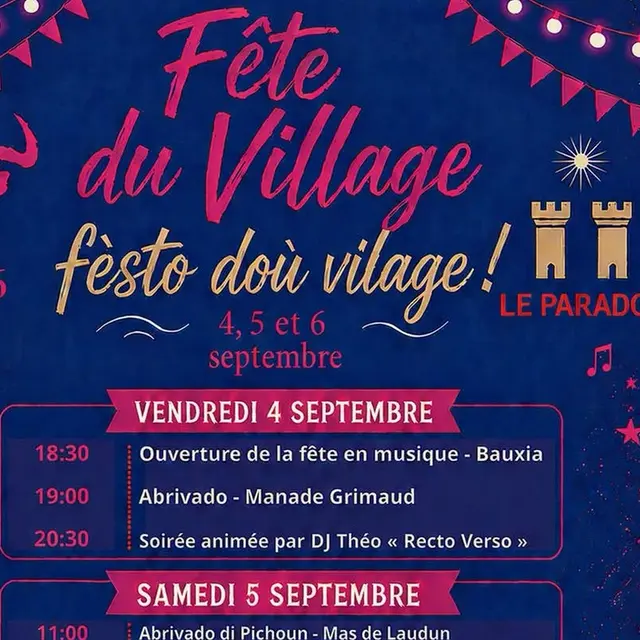 Fêtes du village au Paradou_Paradou