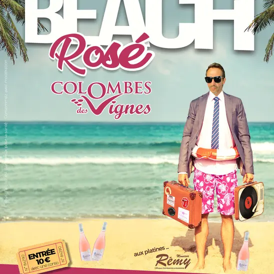 BEACH ROSE Colombes des Vignes