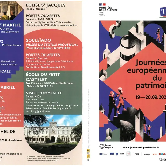 Journées du Patrimoine 2026 à Tarascon_Tarascon