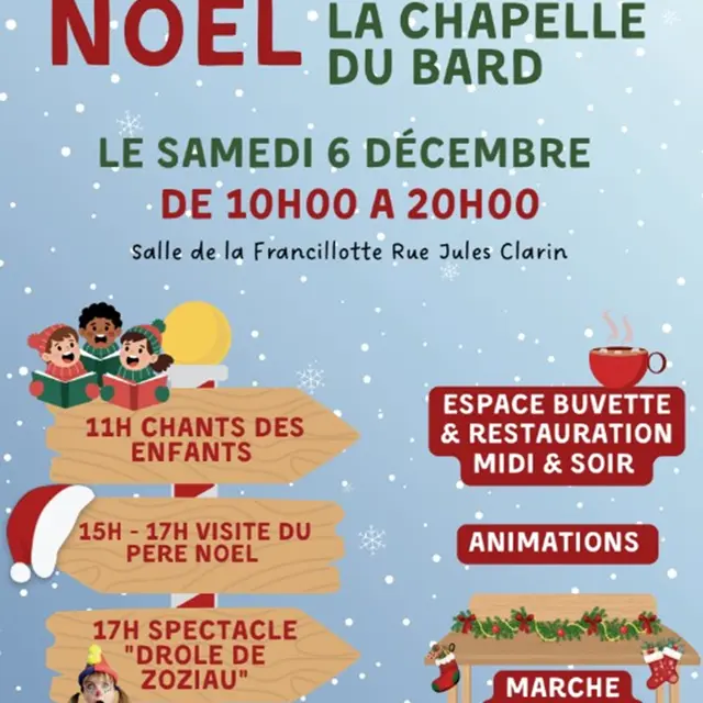 Marché de Noël - La Chapelle du Bard_La Chapelle-du-Bard