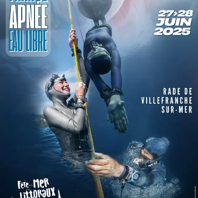 Championnat de France d'Apnée eau libre_Villefranche-sur-Mer