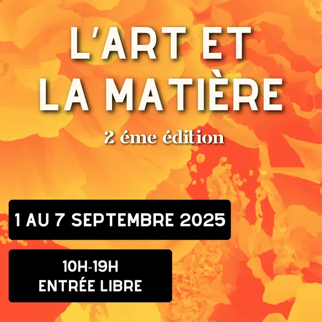 Exposition l'Art et la matière à la maison de l'Eclusier_Châtelaillon-Plage
