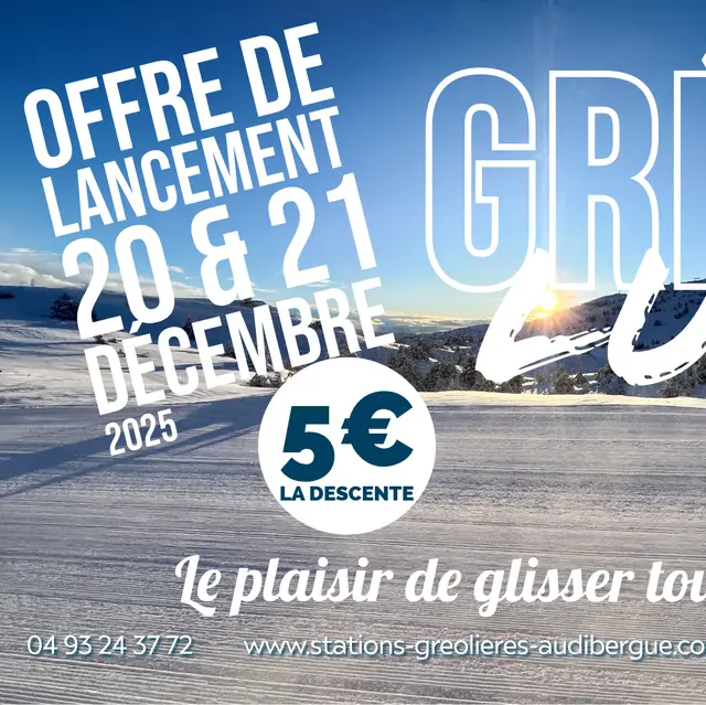 Lancement Gréo'Luge_Gréolières