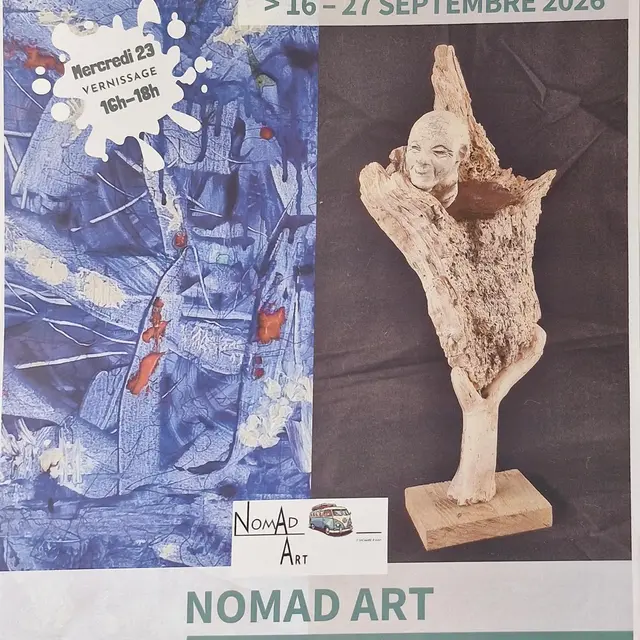 Exposition - Nomad Art à l'ANCRE MARITAISE_Sainte-Marie-de-Ré
