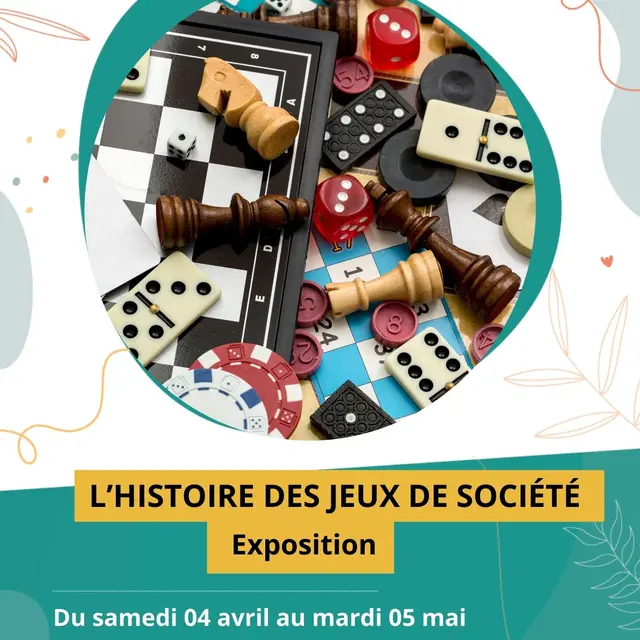 Exposition - L’histoire des jeux de société_Saint-Martin-Vésubie