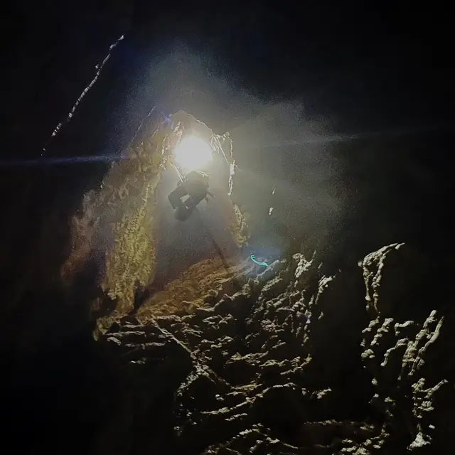 Spéléologie sportive - Chourum du Camarguier - Dévoluy - avec Ecrins Spéléo Canyon_Éourres