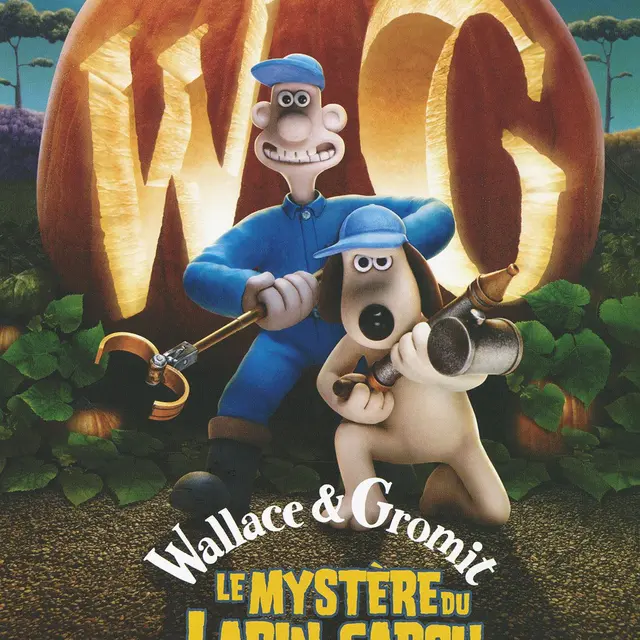 Halloween - Projection du film Le mystère du lapin garou (Wallace et Gromit) VO_La Couarde-sur-Mer