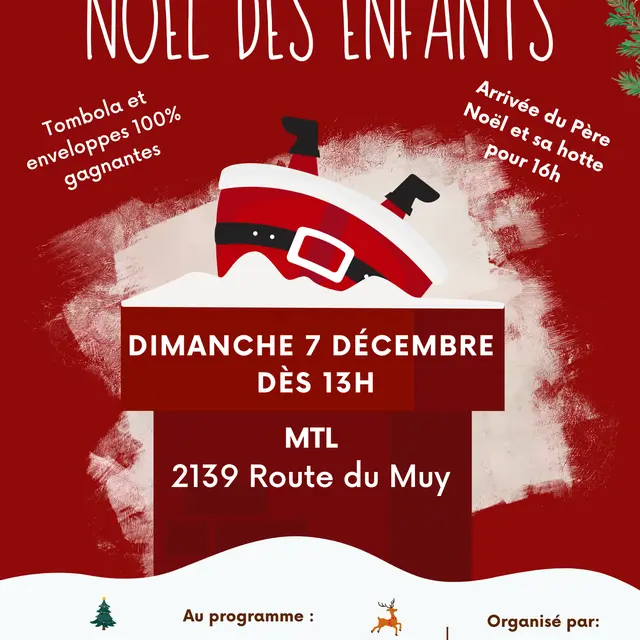 Affiche noel des enfants