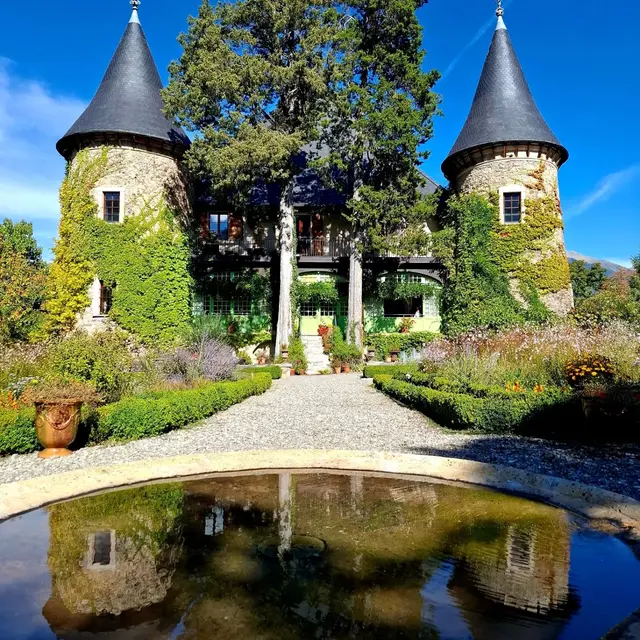 Château Picomtal côté jardin