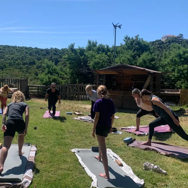 Cours de Pilates avec Stéphanie_Cavalaire-sur-Mer