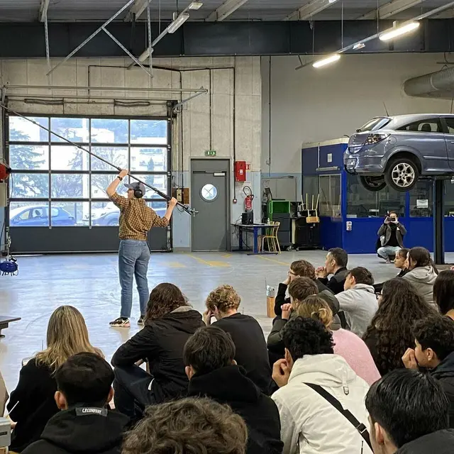 Temps d’Artistes au Lycée