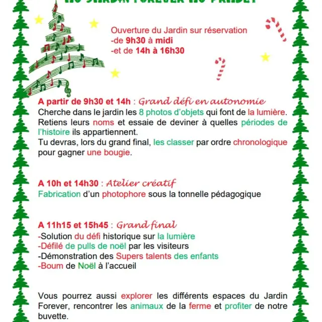 Noël au jardin Forever_Le Pradet