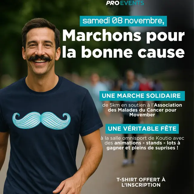 La stache, marche solidaire_Dumbéa