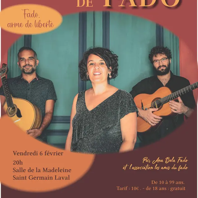 Concert de Fado Fado, arme de liberté_Saint-Germain-Laval