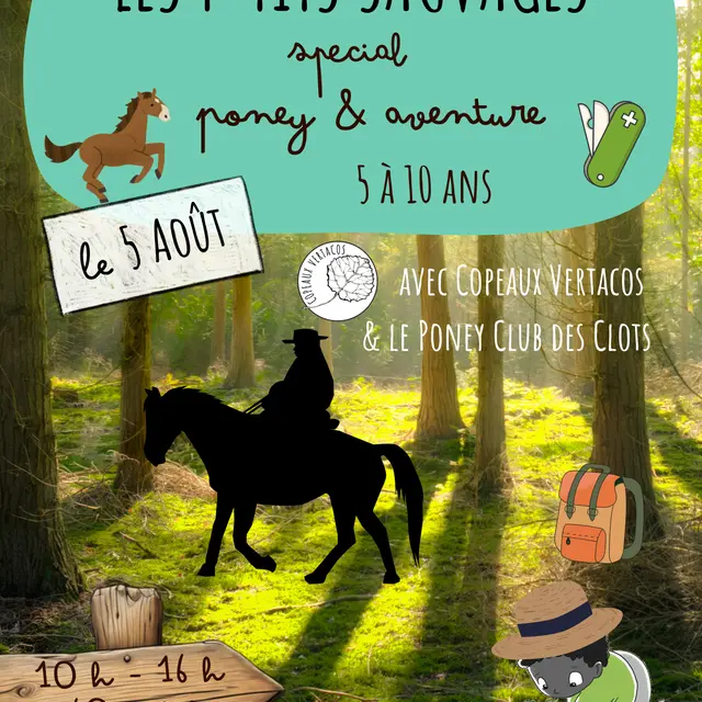 Les p'tits sauvages : poney et aventure_Villard-de-Lans
