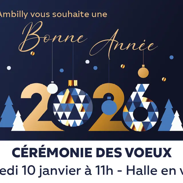 Cérémonie des vœux à la population_Ambilly