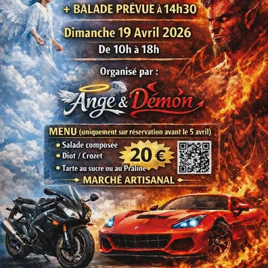 Rassemblement auto / moto et marché artisanal_Magnieu