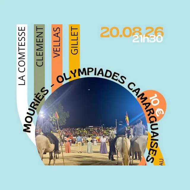 Fête Votive de la Saint-Louis 2026 - Olympiades camarguaises à Mouriès 20.08.26