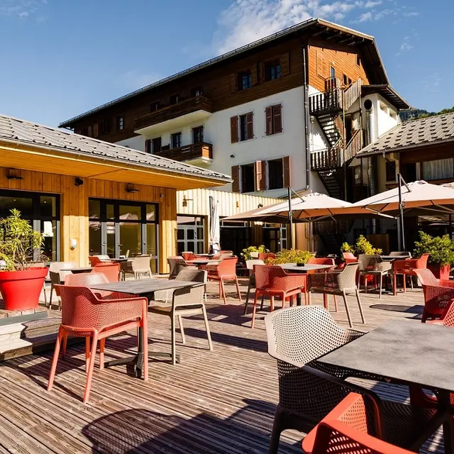 Le Bérouze et sa nouvelle terrasse