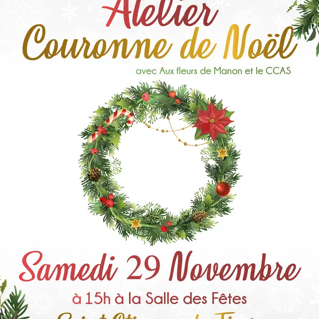 Atelier Couronne de Noël_Saint-Étienne-de-Tinée