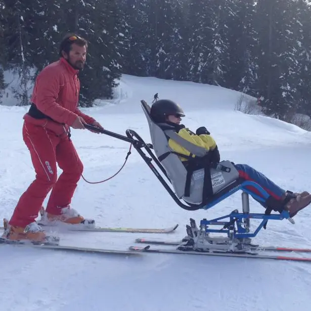 Dualski avec l'ESF