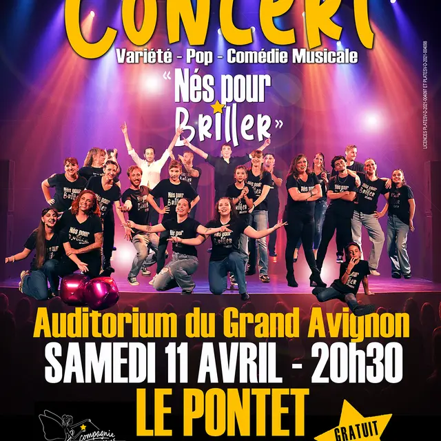 Concert «Nés pour briller»_Le Pontet