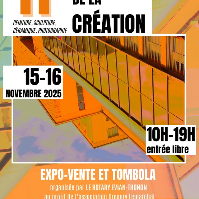 11ème salon de la Création du Rotary_Évian-les-Bains