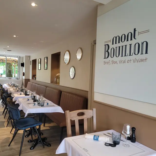 Restaurant le Mont-Bouillon
