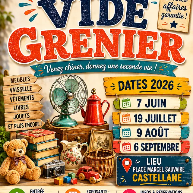Vide greniers septembre_Castellane