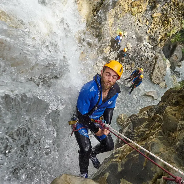 Papick Bracco : canyoning