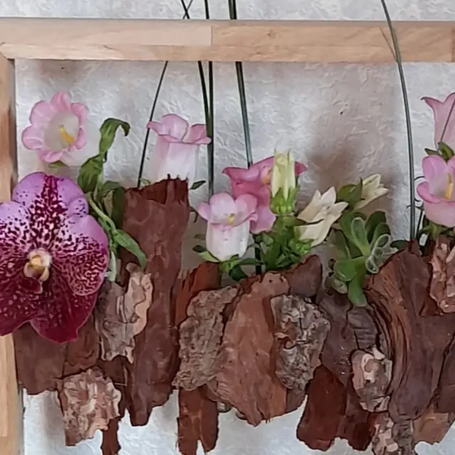 Atelier art floral enfant / ado - Poésie encadrée_Panissières