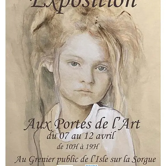 Exposition Aux Portes de l'Art_L'Isle-sur-la-Sorgue