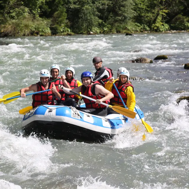 Rafting avec Eaux Zones et VTT