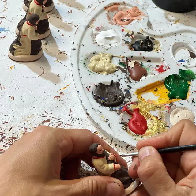 Atelier de décoration de santons_Aubagne