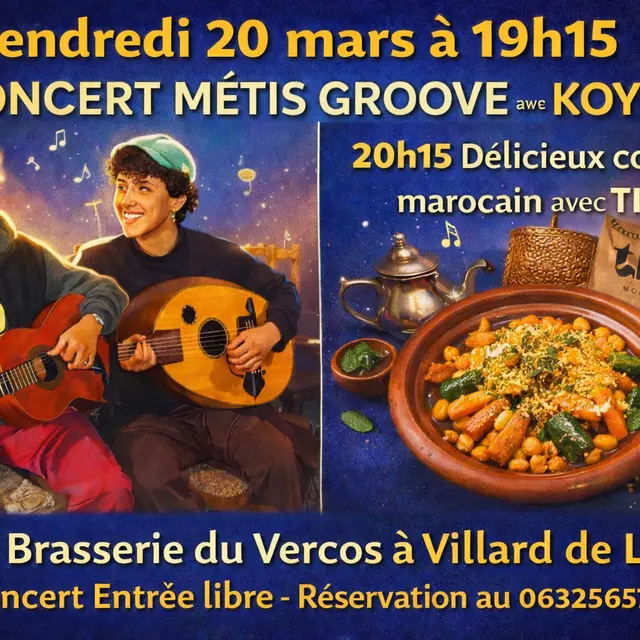 Concert - Métis Groove awe Koyka_Villard-de-Lans